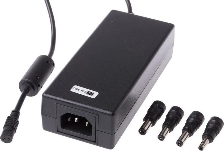 Actual product image Rs Pro Power Adapter Desk Top C14 12V 84W (90 W)
