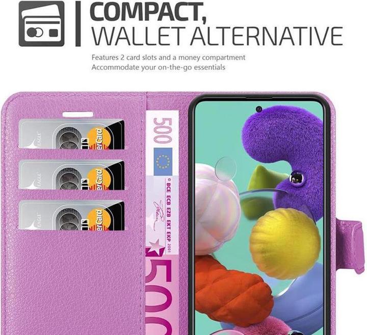 Produktbild Cadorabo Book mit Standfunktion Cover (Samsung Galaxy A51 5G)