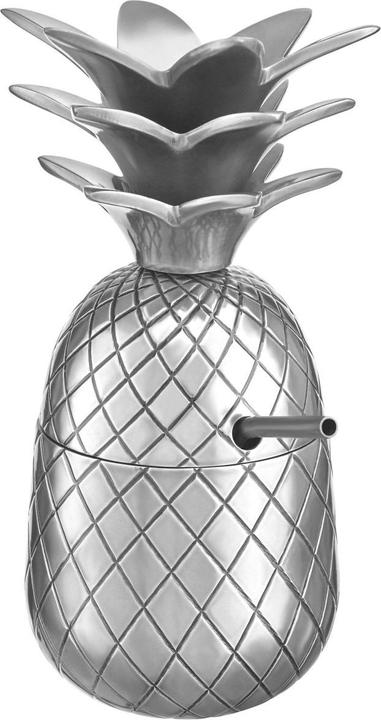 Immagine prodotto Specter & Cup Ananas Cocktail Mug Mood Argento (3 dl, 1x, Bicchieri da bibita lunghi)