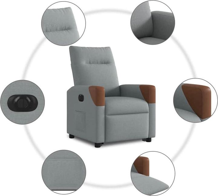 Actual product image vidaXL Relaxsessel mit Aufstehhilfe