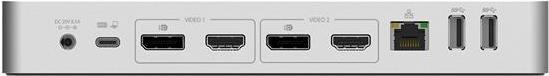 Actual product image StarTech .com Universal Laptop Docking Station USB-C & USB 3.0 2x4K 100W PD (Docking port (proprietary))