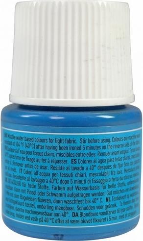 Immagine prodotto Pebeo Setacolor Tessuti Chiari (Blu neon, 45 ml)