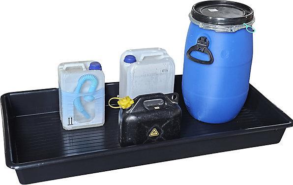 Actual product image eurokraft basic PE sump tray for small containers