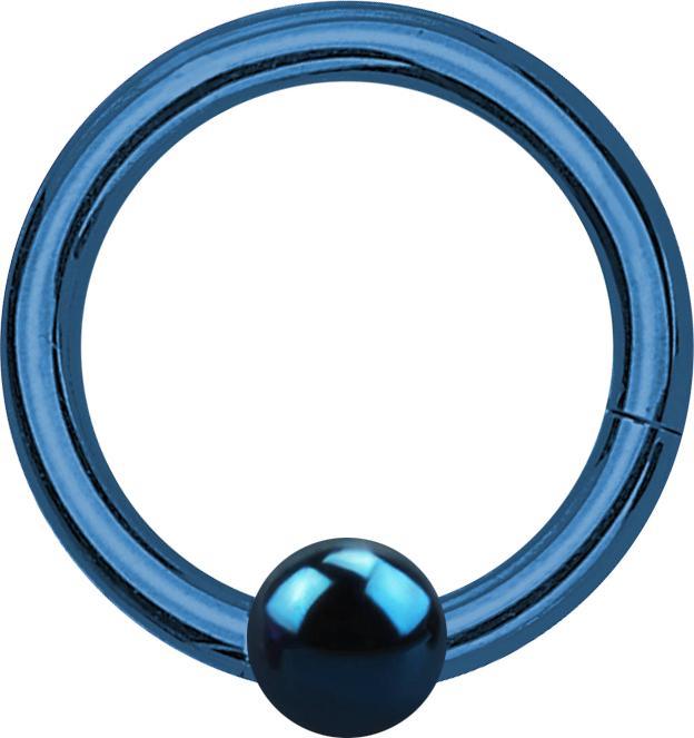Produktbild Star Piercing Barbell Absolute Black mit Kugel (Chirurgenstahl 316L, ohne Messing)