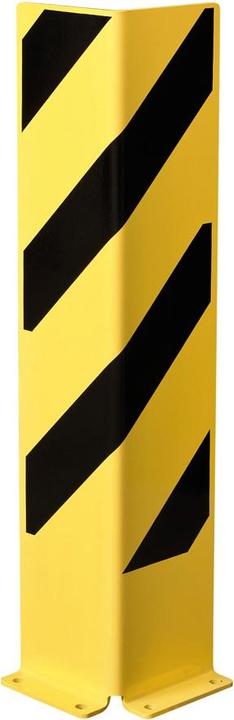 Image du produit Moravia BLACK BULL Protection anti-collision WINKEL 800 Revêtement jaune avec bandes noires