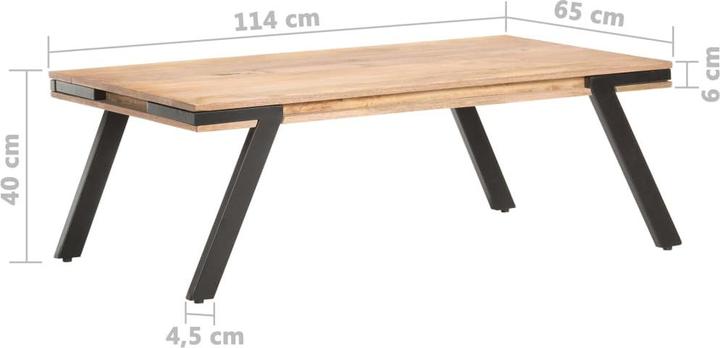 Immagine prodotto vidaXL Couchtisch (114 x 65 x 40 cm)