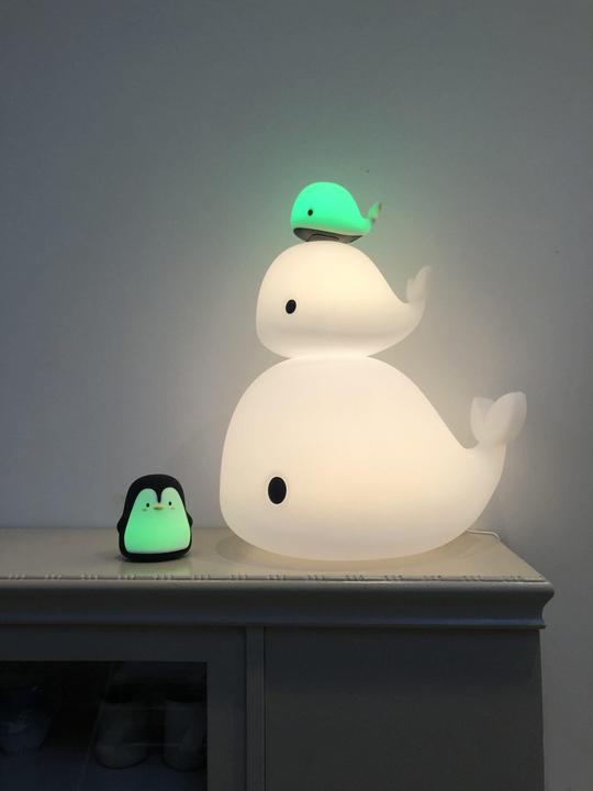 Actual product image Filibabba LED light - Christian the whale