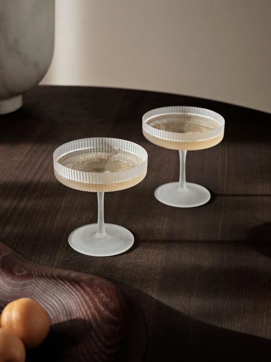 Produktbild Ferm Living Ripple (15 cl, 2 Gläser, Sektgläser)