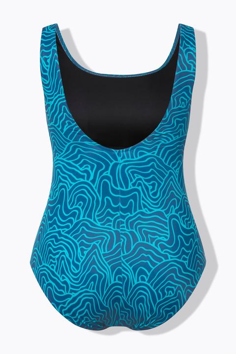 Actual product image Ulla Popken Wave Line Swimsuit (60)