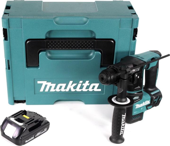 Produktbild Makita DHR 171 Y1J 18V 2-stufig Brushless Akku Bohrhammer SDS Plus + 1x Akku 1,5Ah - ohne Ladegerät