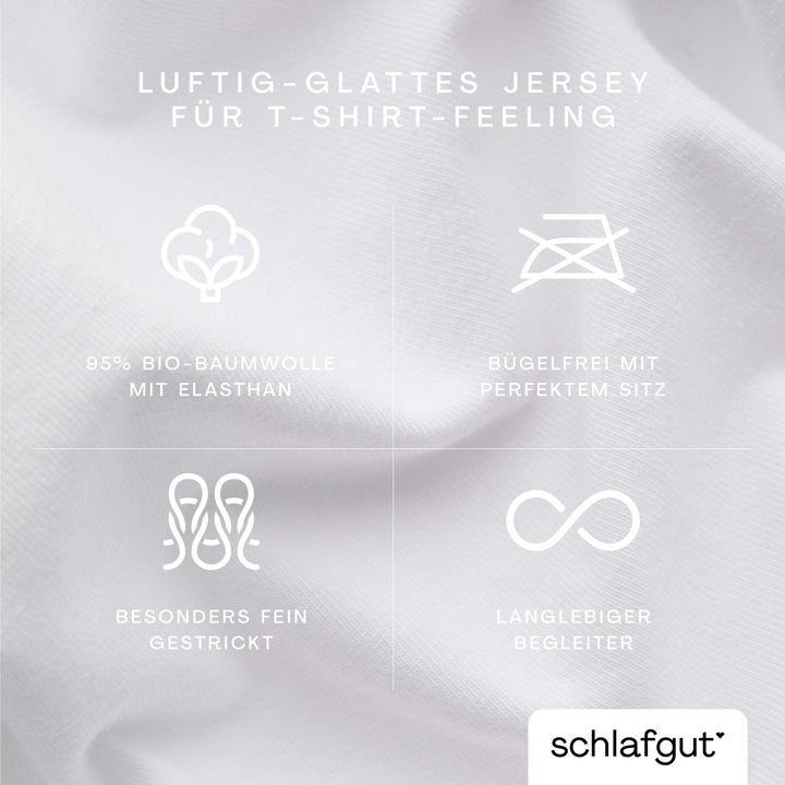 Immagine prodotto schlafgut Knitted Jersey (Copripiumino, 70 x 90 cm)