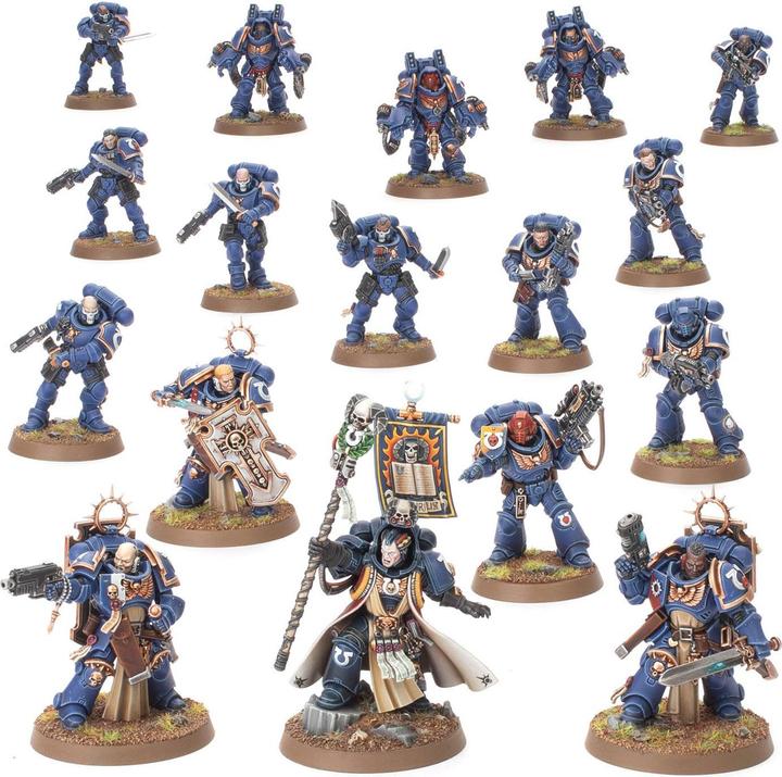 Actual product image Games Workshop Warhammer 40k - Patrouille Ultramarines (Plastic)