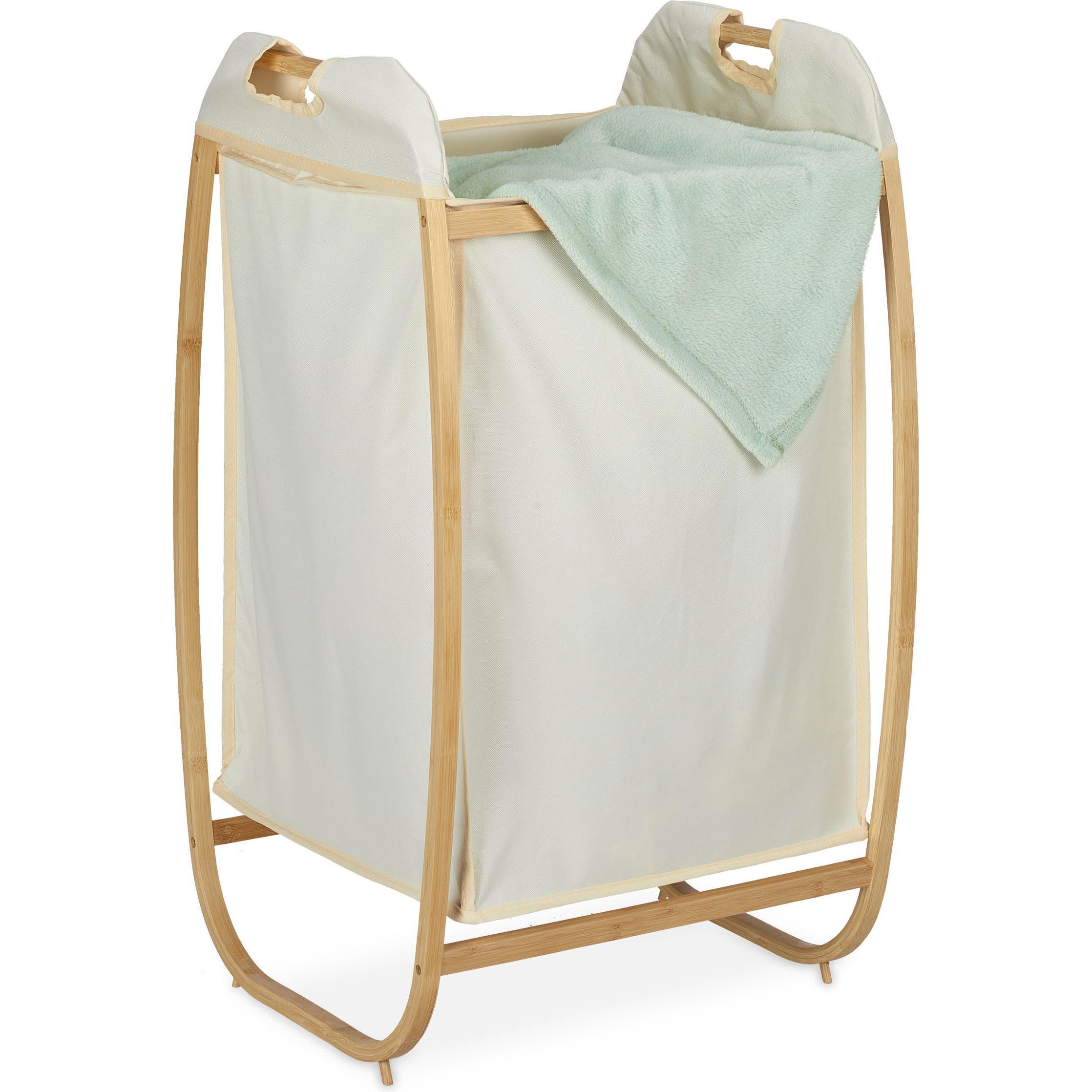 Relaxdays, Wäschekorb, Wäschekorb (70 l)
