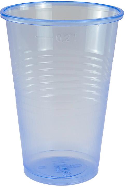 Ejs Trinkbecher 2dl 1114.1006 Blau Transparent 100 Stk. (100 x)