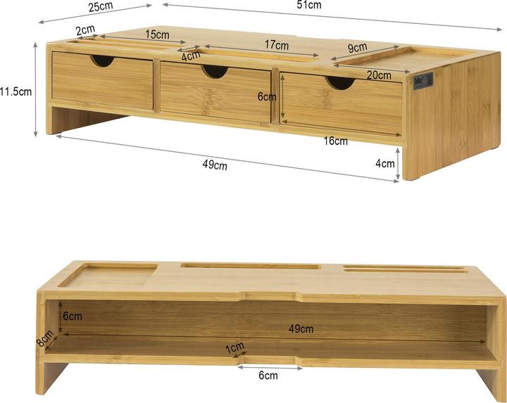 Image du produit SoBuy Élévation de l'écran