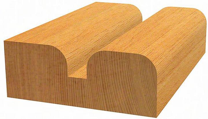 Produktbild Bosch Professional Zubehör Kantenformfräser E, 1/4-Zoll, R1 6,3 mm, D 25,4 mm, L 14 mm, G 46 mm