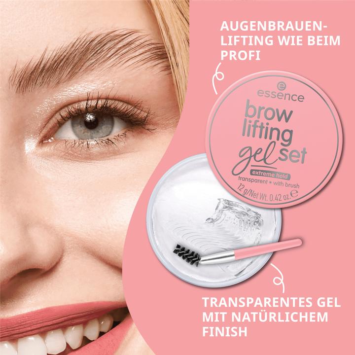 Produktbild essence Brow Lifting Gel Set (#ED8570, 70, Berry Blush)