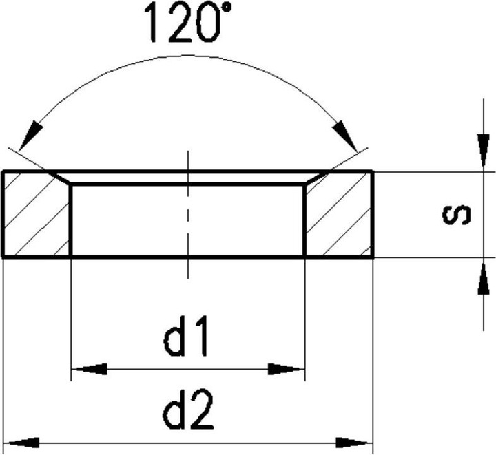 Produktbild Amf Kegelpfanne (M30)