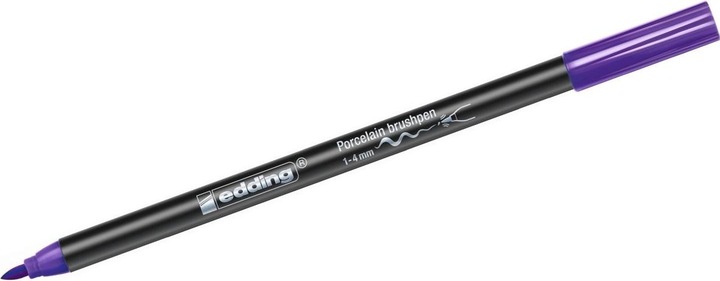 Actual product image Edding Porcelain colouring pen Brushpen (Violet, 4 mm, 1 x)