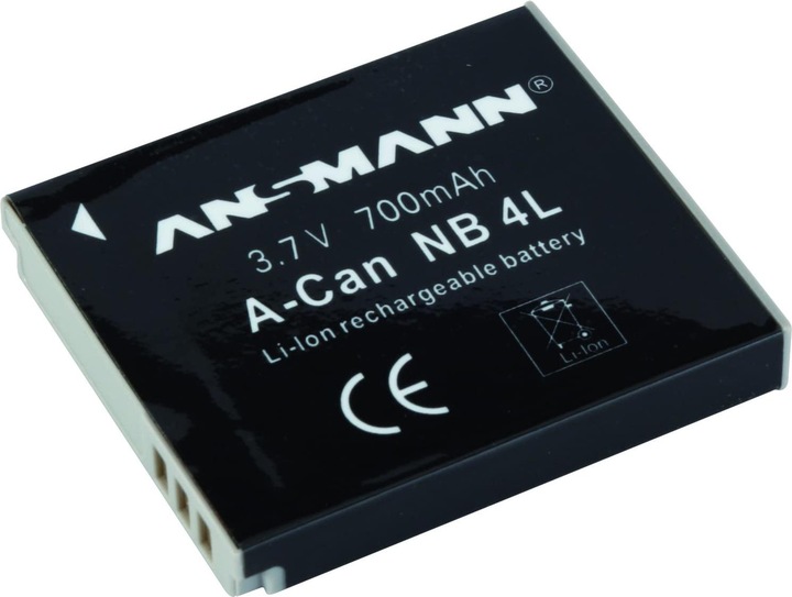 Immagine prodotto Ansmann Batteria Canon NB-4L (Accumulatore di carica elettrica)