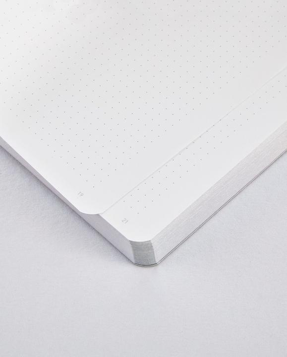 Actual product image Nuuna Voyager M, black (20 x 13.5 cm, Dotted, Soft cover)