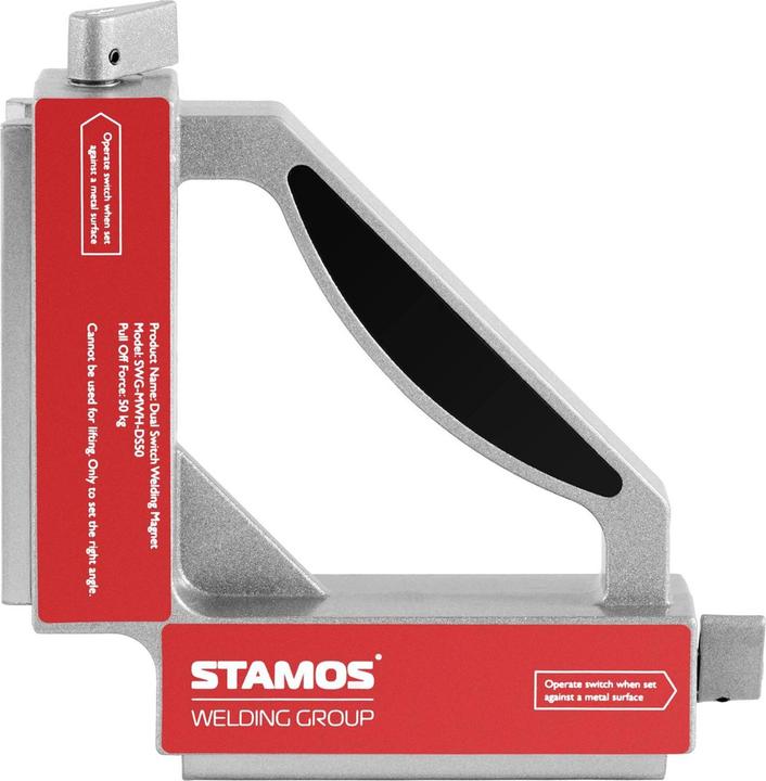 Produktbild Stamos Magnetschweisswinkel Schweissmagnet Schweisswinkel Magnetwinkel 50 kg 90°