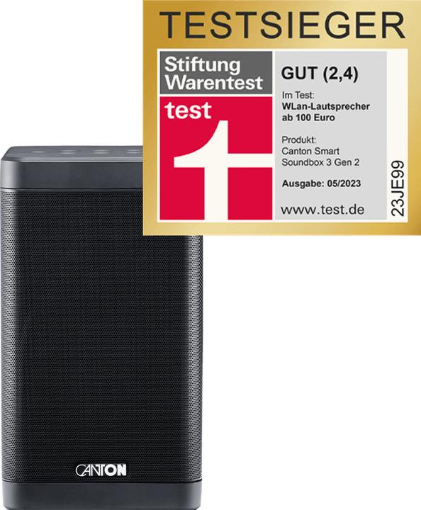 Immagine prodotto Canton Smart Soundbox 3 (Bluetooth, WiFi, Chromecast)