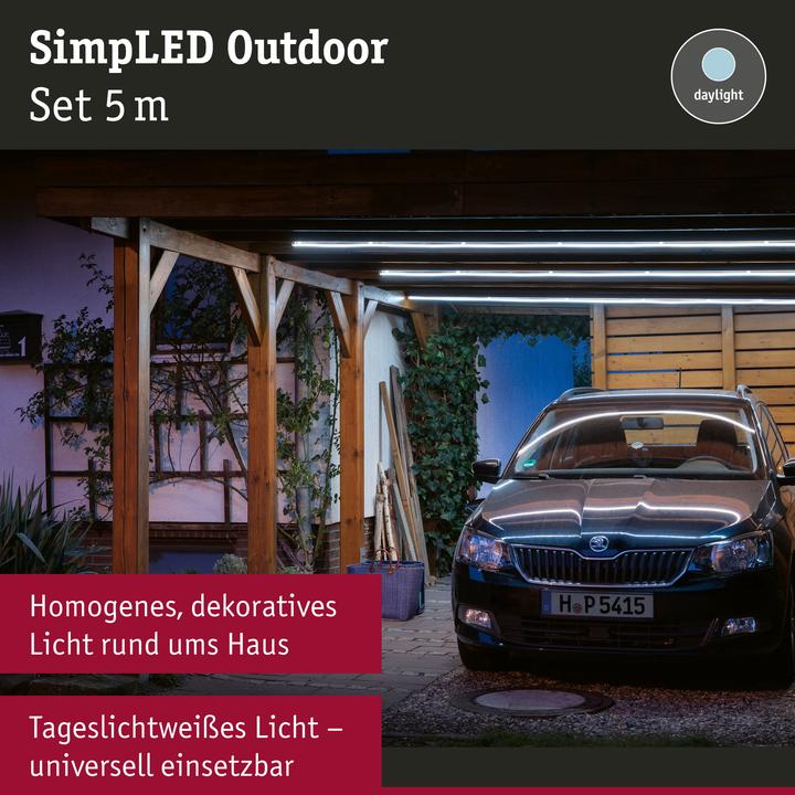 Produktbild Paulmann LED-Stripe (Tageslicht, 500 cm, Indoor, Outdoor)