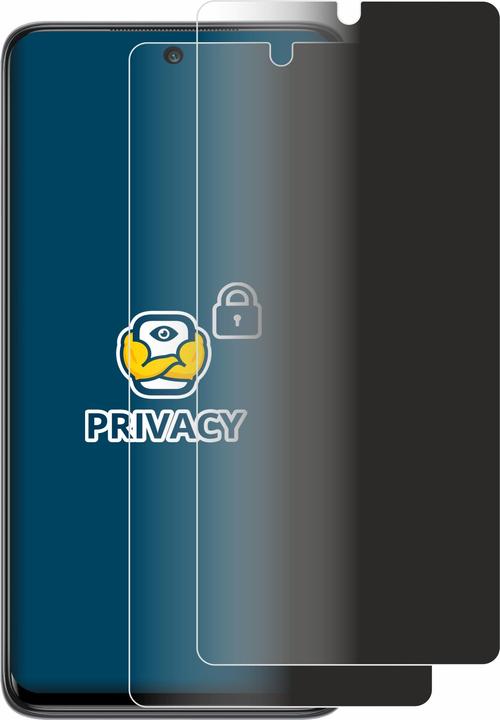 Actual product image BROTECT Anti-spy privacy film Blue light protection film (2 Piece, Mi 10T Lite)