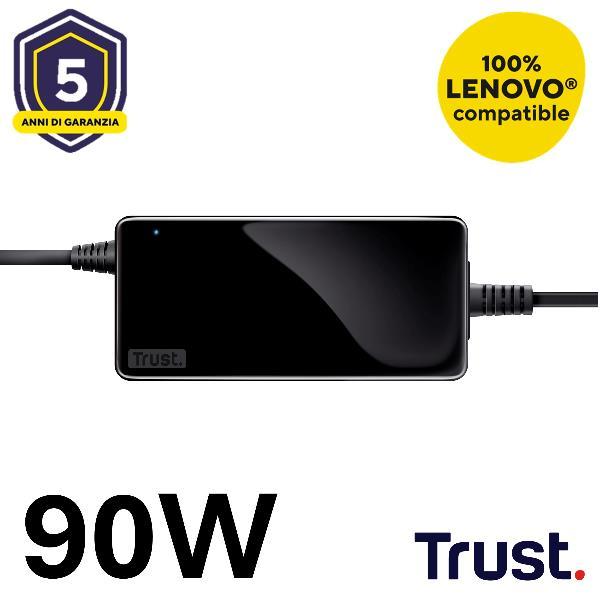 Immagine prodotto Trust Alimentatore 90 W Maxo per notebook Lenovo (90 W)