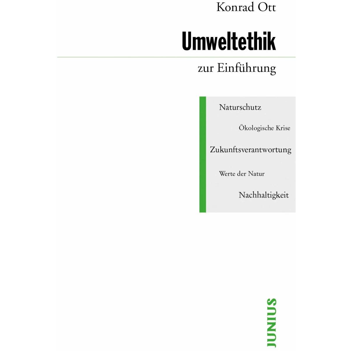 Umweltethik zur Einführung, Fachbücher von Konrad Ott