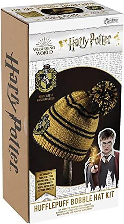 Thumbs Up Harry Potter Knitting Set for Hufflepuff Hat