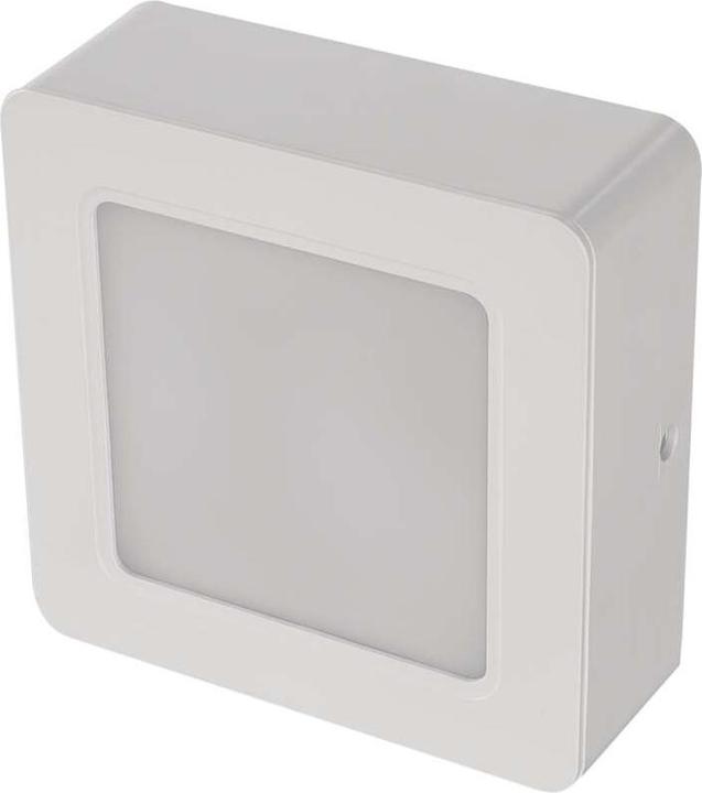 Actual product image Emos Surface-mounted LED light RUBIC, square, white, 9W, neutral white (900 lm)