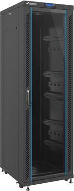 Produktbild Lanberg FF02-6837L-12B-KPL freistehendes Rack 19, demontiert, flach verpackt, 37 HE (10.86 HE, 19 Zoll Rack)