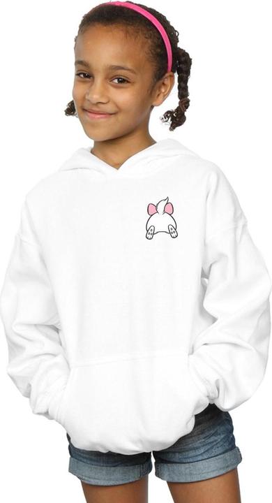 Produktbild Disney Aristocats Marie Backside Breast Print Kapuzenpullover Mädchen (128)