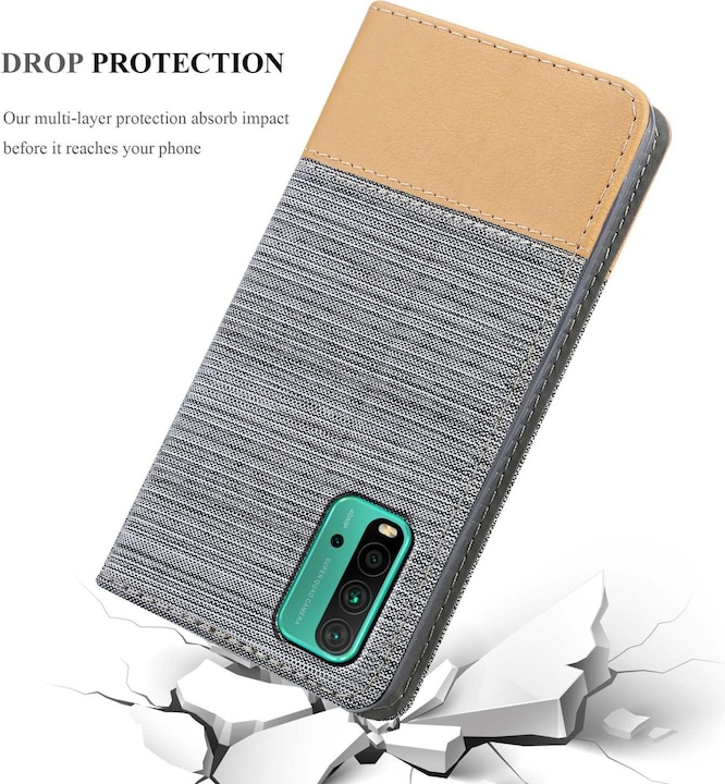 Actual product image Cadorabo Jeans Book Cover (Xiaomi Poco M3, Xiaomi Redmi 9T)