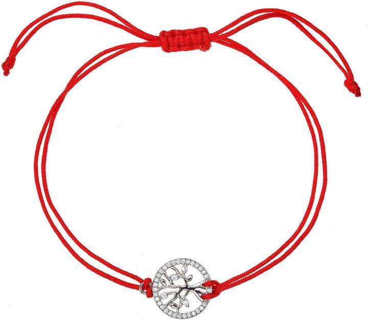 Immagine prodotto Evolution Group Bracciale cabala rosso con albero della vita 13021.3 (L)