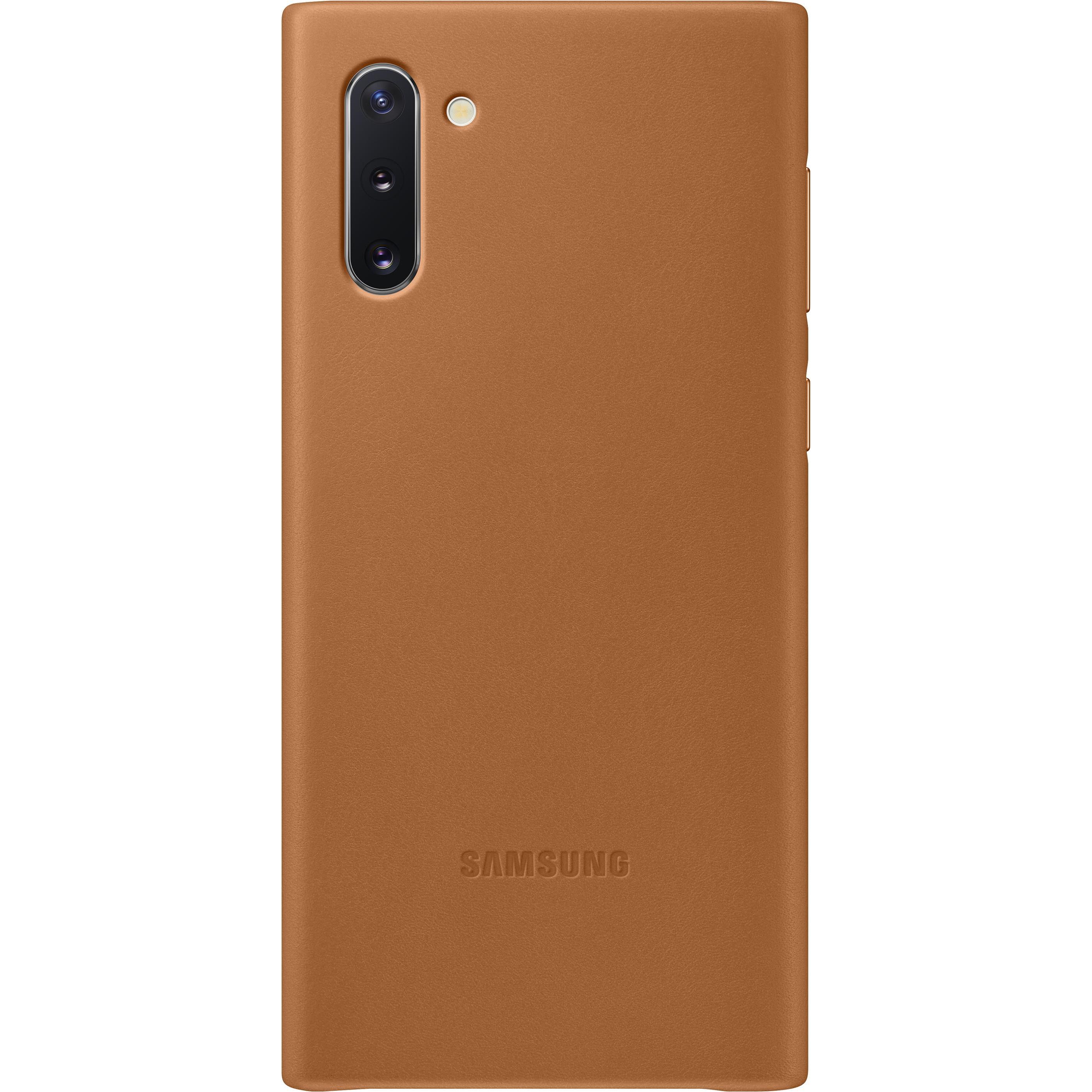Samsung Leather Cover (Samsung Galaxy Note 10), Smartphone Hülle, Beige