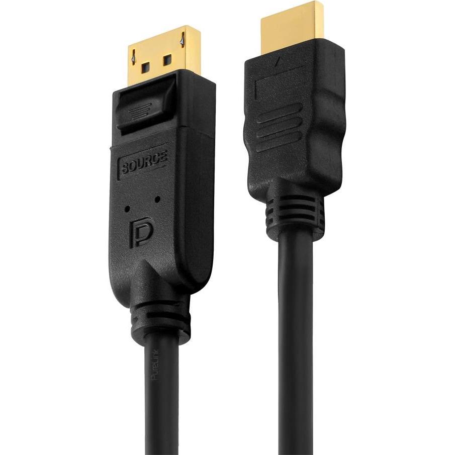 Thumbnail - Purelink DisplayPort — HDMI (Typ A) (2 m, DisplayPort, HDMI), Video Kabel