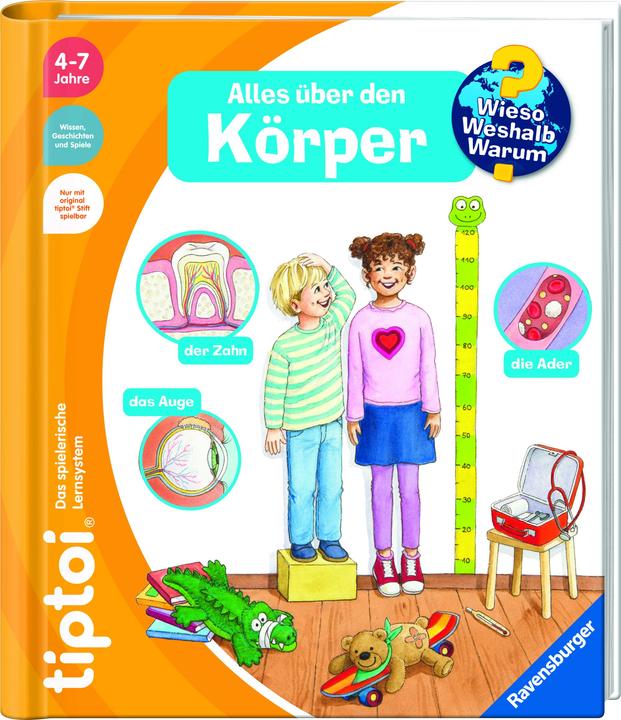tiptoi Wieso? Weshalb? Warum? - Alles über den Körper (Deutsch, Constanze Schargan, Heike Tober, 2022)