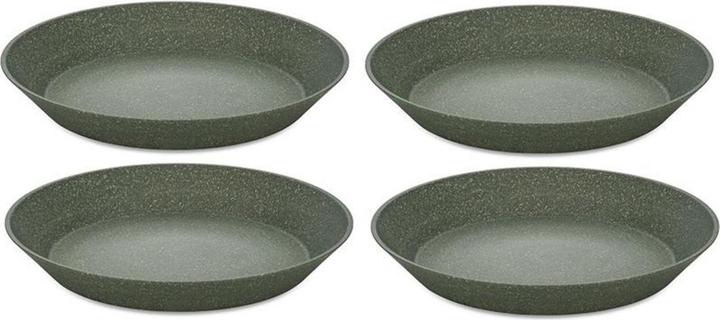 Actual product image Koziol Soup & Pasta Plate Connect 24 cm, 4 pieces, Grey (4 x, 24 cm)
