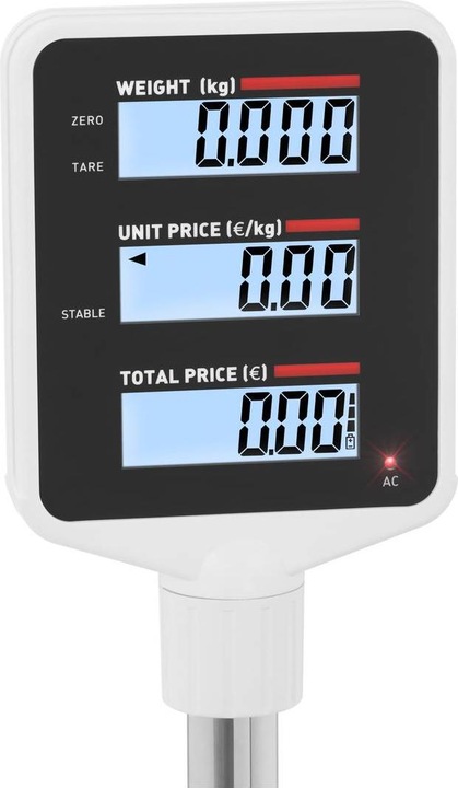 Produktbild Steinberg Kontrollwaage Ladenwaage Marktwaage Preisrechenwaage 15 kg / 2 g