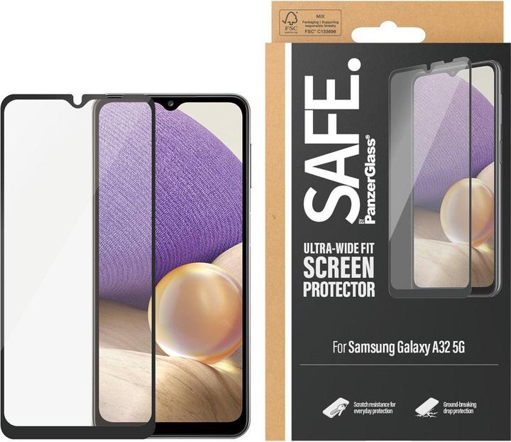 Produktbild Safe. Displayschutz Case Friendly Galaxy A32 5G (1 Stück, Samsung Galaxy A32 5G)