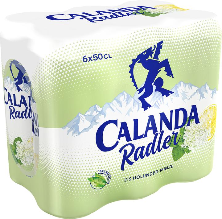 Calanda Radler Holunder Minze (6 x 50 cl)