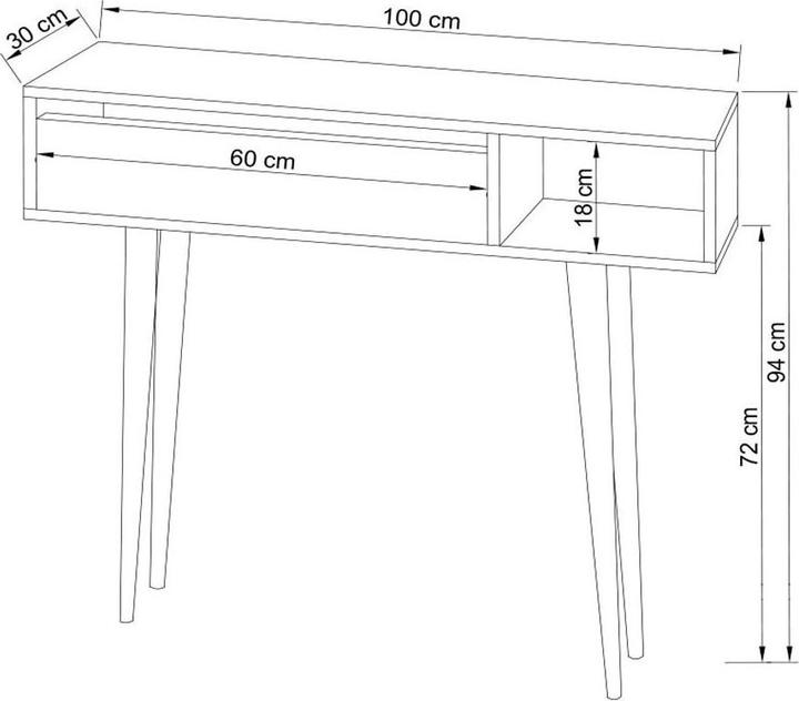 Image du produit Homitis Cleo (100 x 30 x 94 cm)