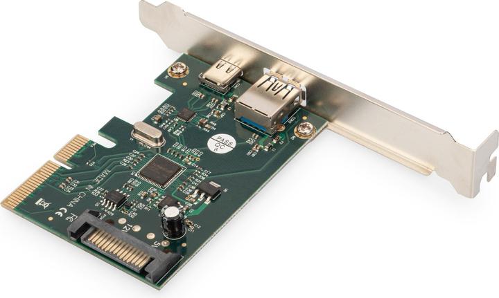 Actual product image Digitus PCIe card, USB Type-C™ + USB-A