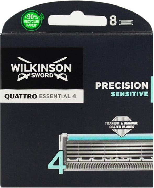 Actual product image Wilkinson Quattro Titanium Sensitive (8 x)