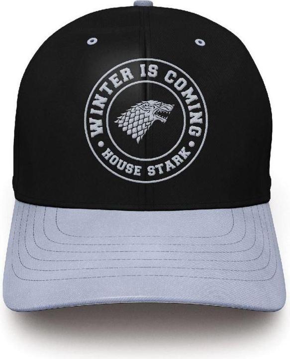 Produktbild Cotton Division Game of Thrones - Stark Logo Black Baseball Cap