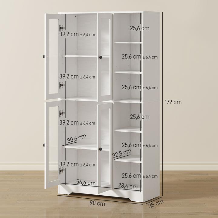 Immagine prodotto Homcom Armadio da cucina (90 x 35 x 172 cm)