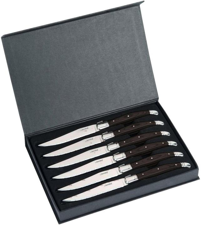 Produktbild Berndorf Steakmesser 6er Set schwarz (6 Stk., Messer)